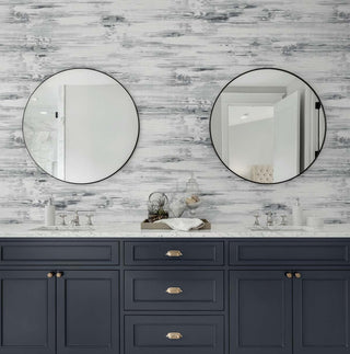 Abstract vinyl wallpaper bathroom TS81700 from the Even More Textures collection by Seabrook Designs