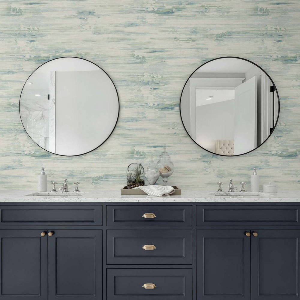 
                  
                    Abstract vinyl wallpaper bathroom TS81704 from the Even More Textures collection by Seabrook Designs
                  
                