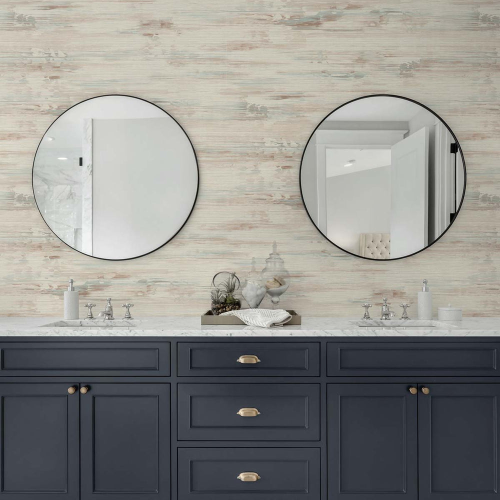 
                  
                    Abstract vinyl wallpaper bathroom TS81706 from the Even More Textures collection by Seabrook Designs
                  
                