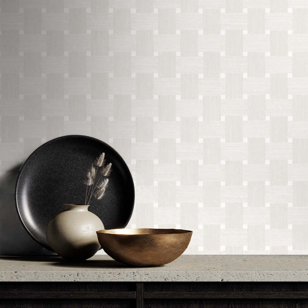 
                  
                    TS81800 textured vinyl wallpaper decor from the Even More Textures collection by Seabrook Designs
                  
                