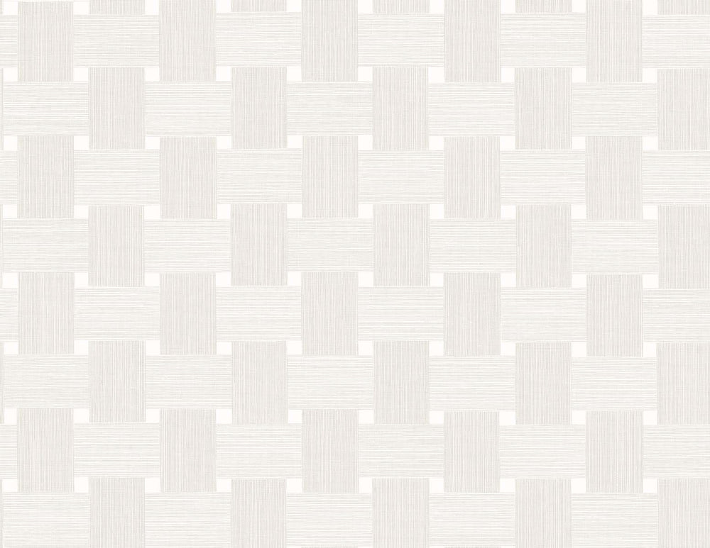 Even More Textures Basketweave Embossed Vinyl Unpasted Wallpaper