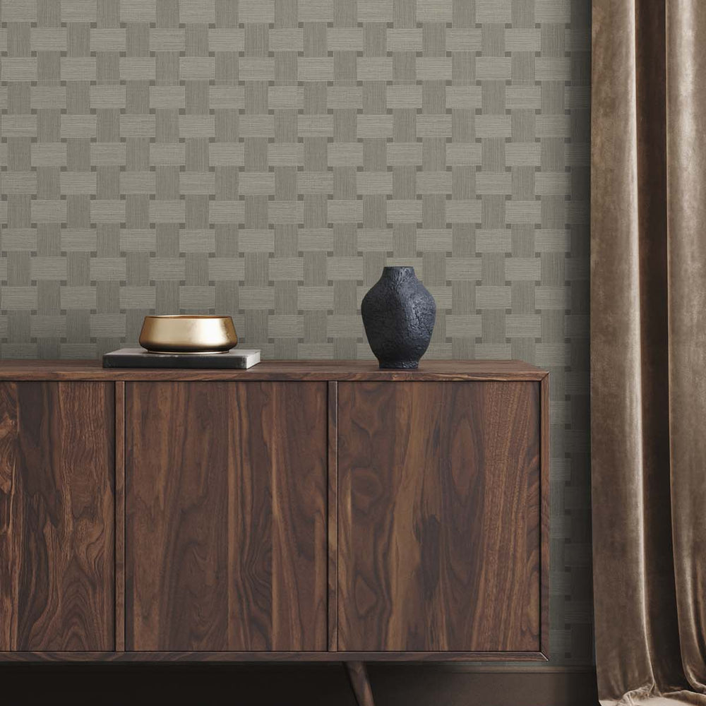 
                  
                    TS81805 textured vinyl wallpaper living room from the Even More Textures collection by Seabrook Designs
                  
                