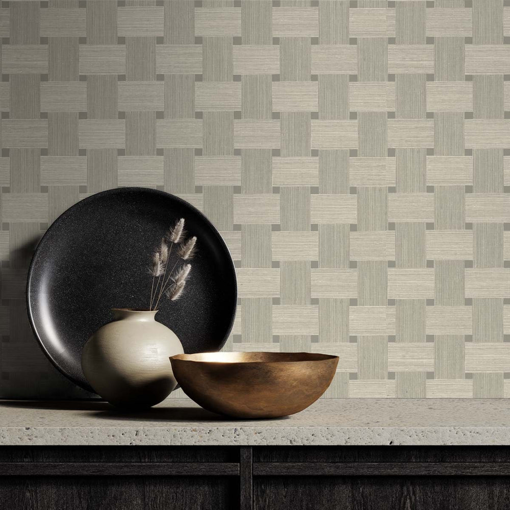 
                  
                    TS81805 textured vinyl wallpaper decor from the Even More Textures collection by Seabrook Designs
                  
                