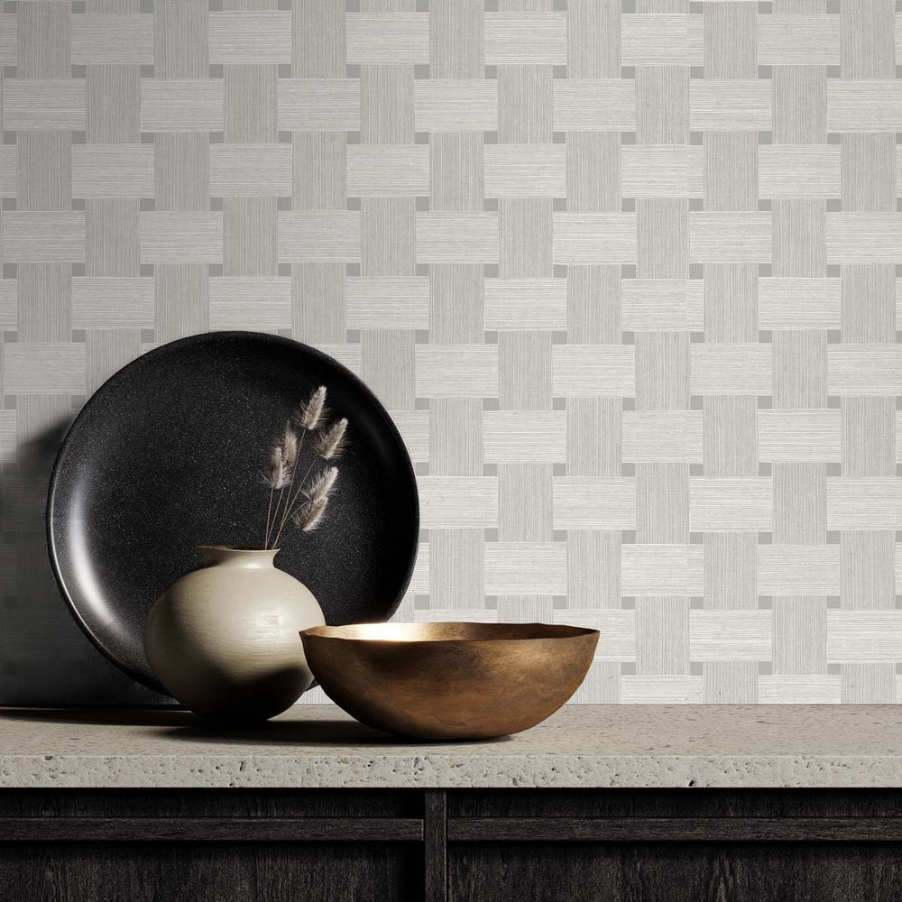 
                  
                    TS81818 textured vinyl wallpaper accent from the Even More Textures collection by Seabrook Designs
                  
                