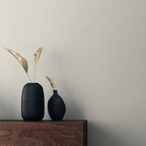TS81903 faux linen vinyl wallpaper decor from the Even More Textures collection by Seabrook Designs