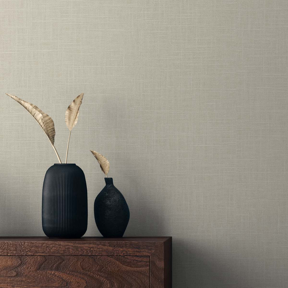 
                  
                    TS81913 faux linen vinyl wallpaper decor from the Even More Textures collection by Seabrook Designs
                  
                