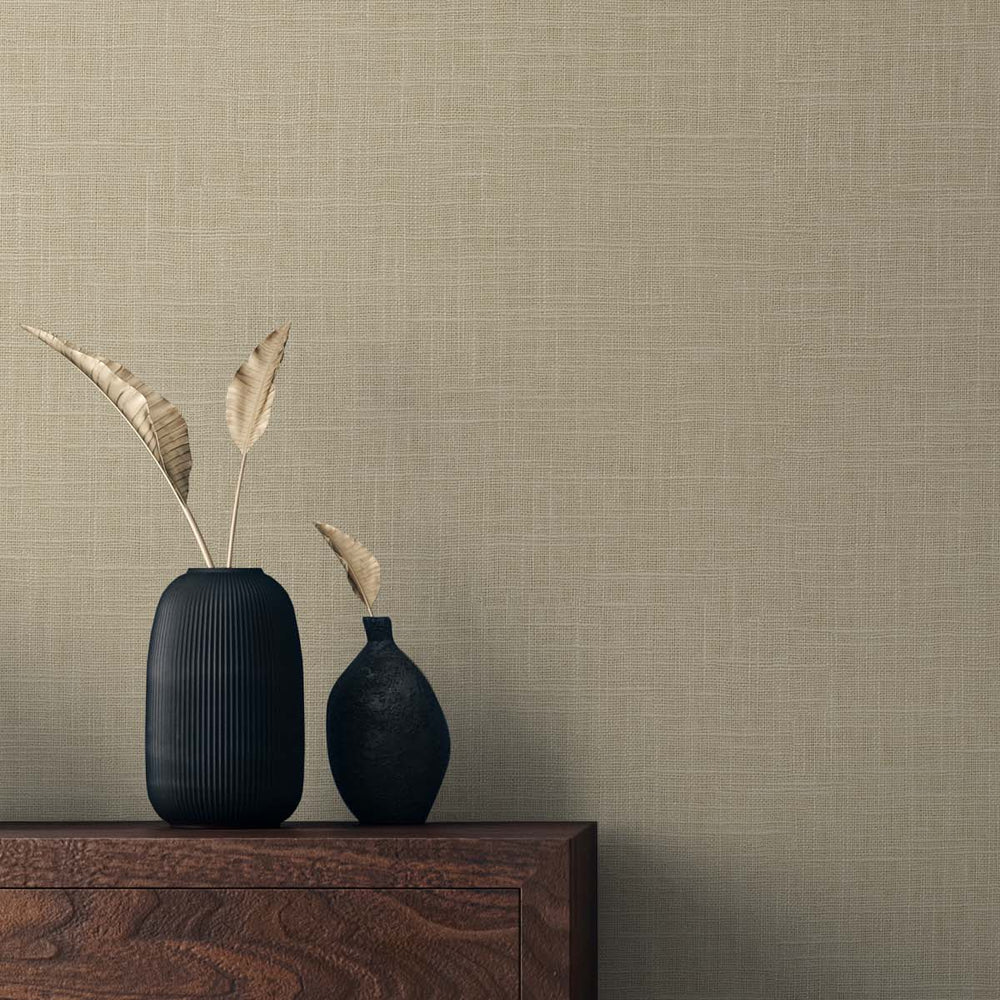 
                  
                    TS81925 faux linen vinyl wallpaper decor from the Even More Textures collection by Seabrook Designs
                  
                