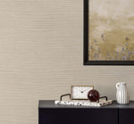 TS82003 faux sisal vinyl wallpaper decor from the Even More Textures collection by Seabrook Designs