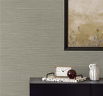 TS82005 faux sisal vinyl wallpaper decor from the Even More Textures collection by Seabrook Designs