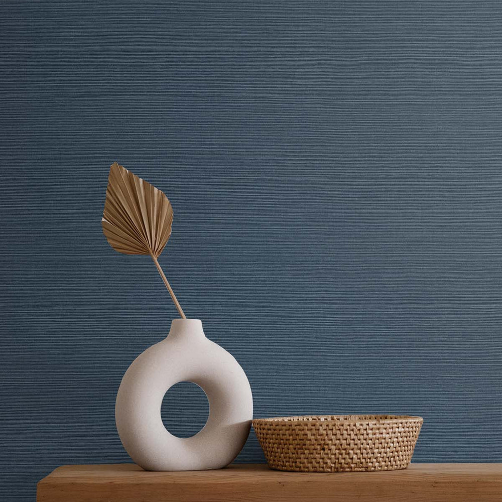
                  
                    TS82012 faux sisal vinyl wallpaper decor from the Even More Textures collection by Seabrook Designs
                  
                