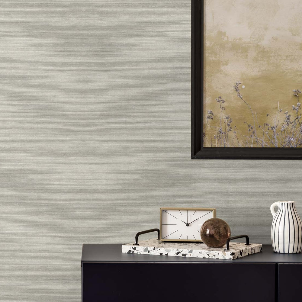 
                  
                    TS82025 faux sisal vinyl wallpaper decor from the Even More Textures collection by Seabrook Designs
                  
                