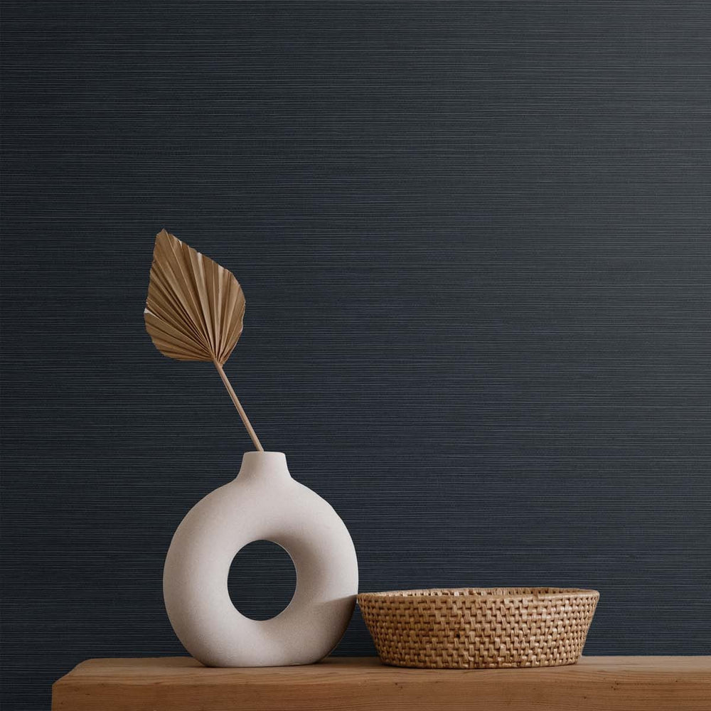 
                  
                    TS82032 faux sisal vinyl wallpaper decor from the Even More Textures collection by Seabrook Designs
                  
                