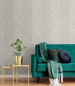 Textured vinyl wallpaper living room TS82103 embossed faux wood from the Even More Textures collection by Seabrook Designs