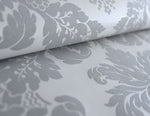 UK10432 glitter damask wallpaper detail from the Black and White collection by Etten Gallerie