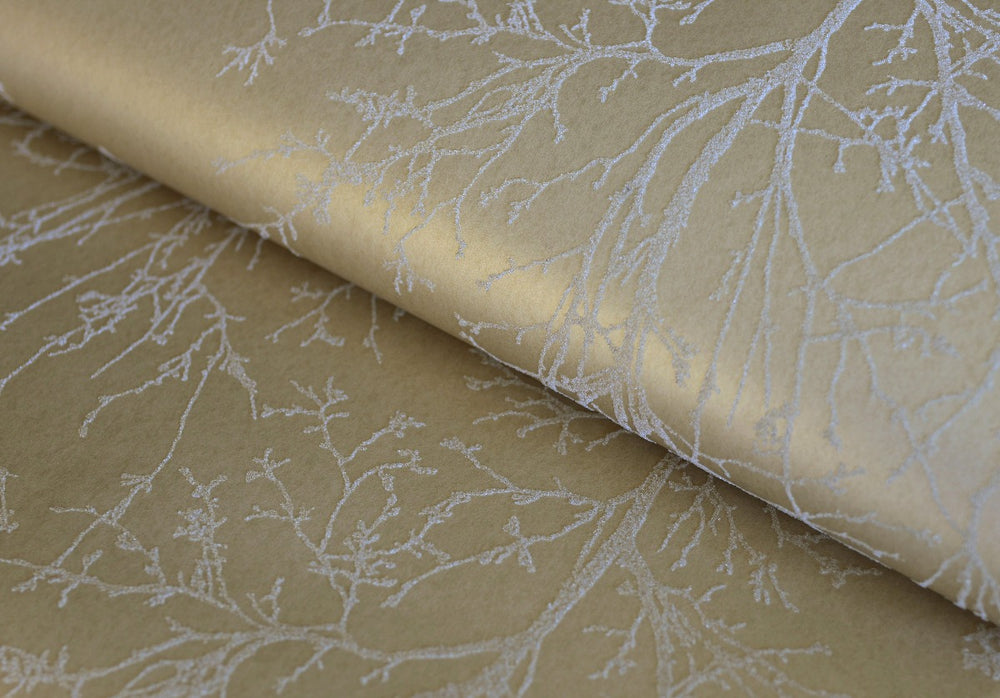 
                  
                    UK11503 glass beaded branches botanical wallpaper roll from the Black and White collection by Etten Gallerie
                  
                