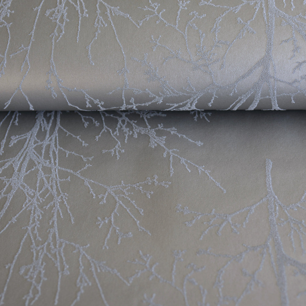 
                  
                    UK11508 glass beaded branches botanical wallpaper roll from the Black and White collection by Etten Gallerie
                  
                