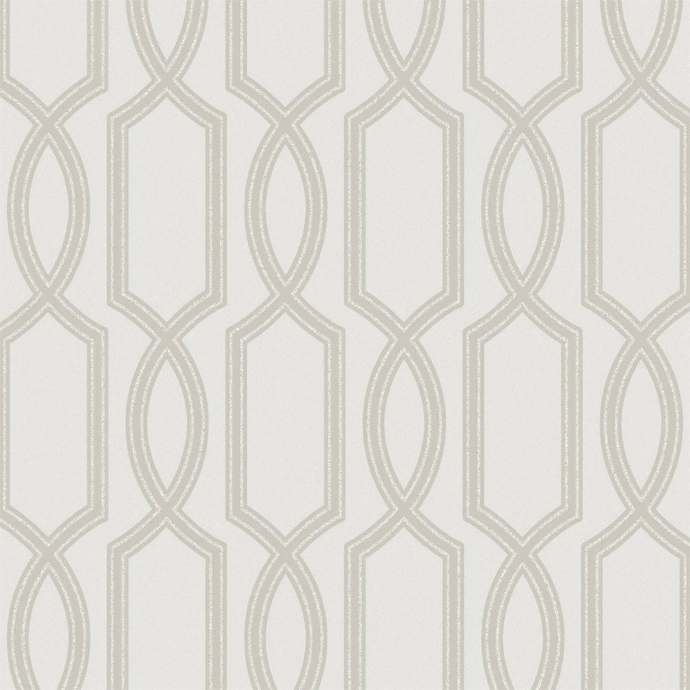 UK11700 shimmer trellis wallpaper from the Black & White collection by Etten Gallerie