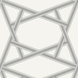 ZN50400 Asakusa railroad geometric wallpaper from the Black and White collection by Etten Gallerie