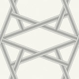 ZN50400 Asakusa railroad geometric wallpaper decor from the Black and White collection by Etten Gallerie