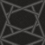 ZN50403 Asakusa railroad geometric wallpaper from the Black and White collection by Etten Gallerie