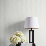 ZN51702 Odaiba zig zag striped wallpaper decor from the Black and White collection by Etten Gallerie