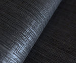 ZN51800 Ueno stitched geometric wallpaper roll from the Black and White collection by Etten Gallerie