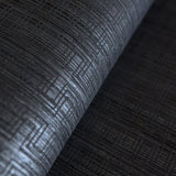 ZN51800 Ueno stitched geometric wallpaper roll from the Black and White collection by Etten Gallerie