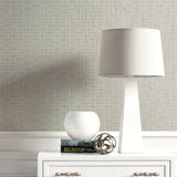 ZN51803 Ueno stitched geometric wallpaper decor from the Black and White collection by Etten Gallerie