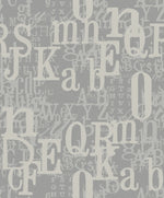 ZN52110 Shimokitazawa Puff Graffiti Unpasted Wallpaper from the Black & White collection by Etten Gallerie