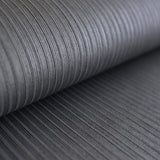 ZN52200 Shinjuku striped metallic wallpaper from the Black and White collection by Etten Gallerie