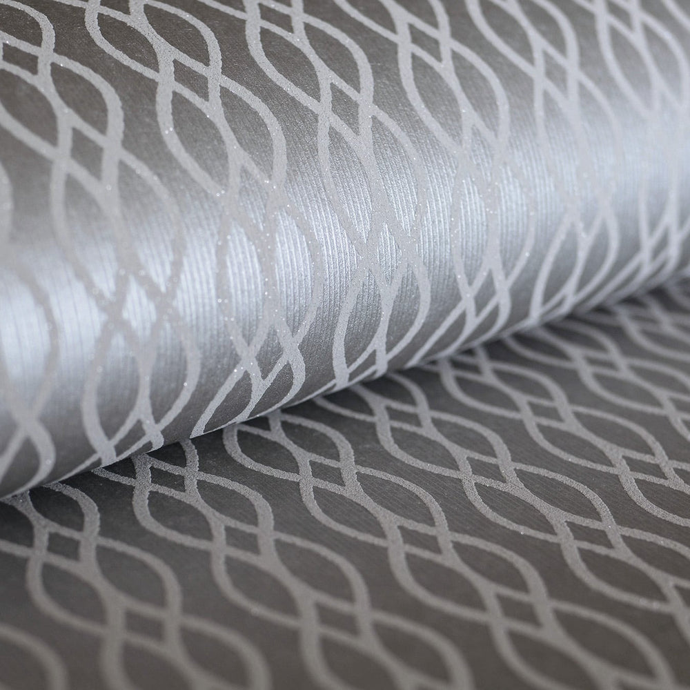 
                  
                    ZN52400 Koenji lace stripe geometric wallpaper roll from the Black and White collection by Etten Gallerie
                  
                