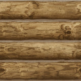 CT41906 boston log faux cabin wallpaper from The Avenues collection by Seabrook Designs