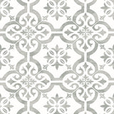 ET10010 encaustic faux tile wallpaper by Seabrook Designs