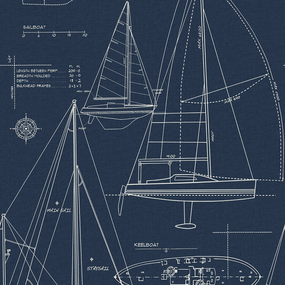 
                  
                    ET10222 sail away coastal boat wallpaper from Seabrook Designs
                  
                