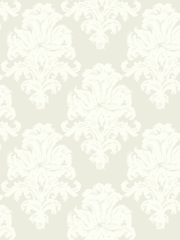 TA20105 montserrat damask wallpaper from the Tortuga collection by Seabrook Designs