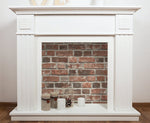 Distressed Faux Red Brick Peel and Stick Removable Wallpaper