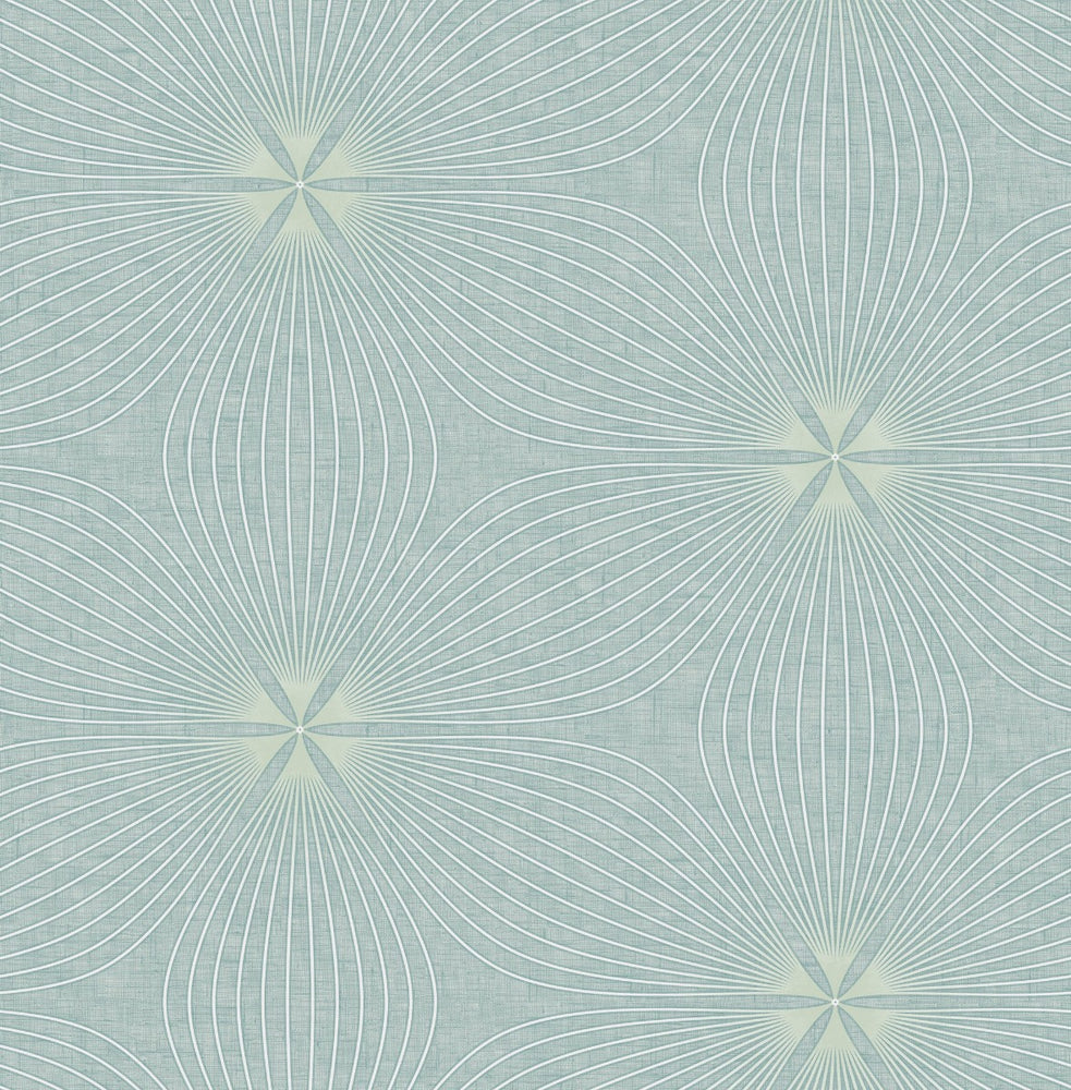 RL61104 Lucy starburst geometric wallpaper from the Retro Living collection by Seabrook Designs