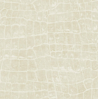 TA20505 Curacao faux crocodile wallpaper from the Tortuga collection by Seabrook Designs