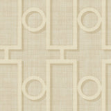 Geometric lattice wallpaper NE50602 from the Nouveau Luxe collection by Seabrook Designs