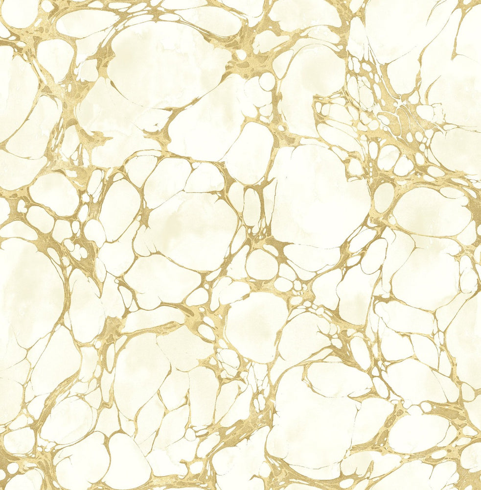 Metallika Patina Marble Crackle Wallpaper