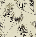 Burnett Bamboo Leaves Botanical Wallpaper