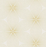 RL61105 Lucy starburst geometric wallpaper from the Retro Living collection by Seabrook Designs