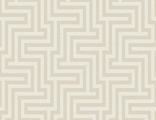 TA20405 Martinique maze geometric wallpaper from the Tortuga collection by Seabrook Designs