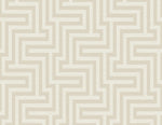 TA20405 Martinique maze geometric wallpaper from the Tortuga collection by Seabrook Designs