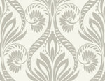 TA21008 bonaire retro damask wallpaper from the Tortuga collection by Seabrook Designs