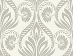 TA21008 bonaire retro damask wallpaper from the Tortuga collection by Seabrook Designs