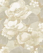 NE50505 Adorn floral wallpaper from the Nouveau Luxe collection by Seabrook Designs