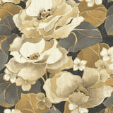 NE50500 Adorn floral wallpaper from the Nouveau Luxe collection by Seabrook Designs