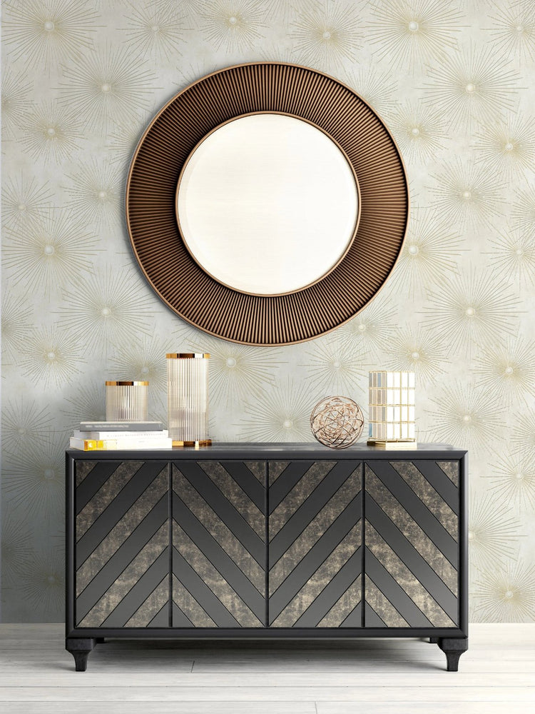 Nouveau Luxe Catwalk Starburst Unpasted Wallpaper