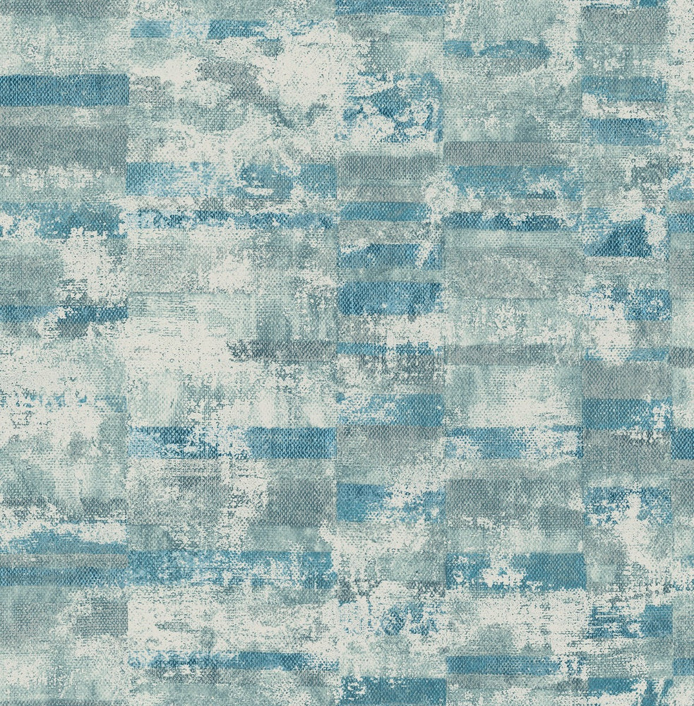 MW30402 Guttenberg stuccoed brick faux wallpaper from the Metalworks collection by Seabrook Designs